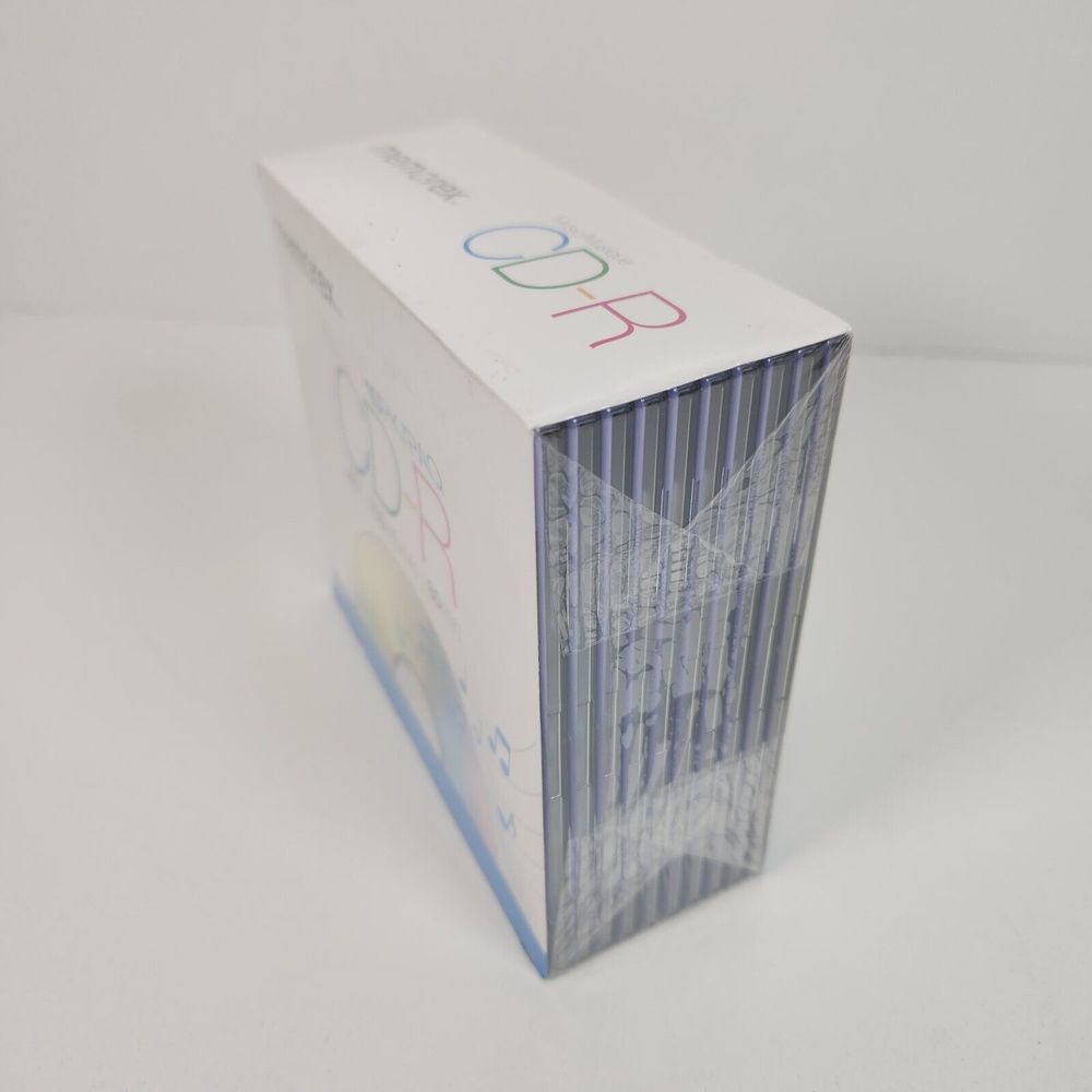 Memorex Music CD-R 10 pack 40x 700MB 80 minutes –‎ NEW SEALED - Picture 2 of 3